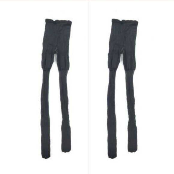 LOT OF 2 Spanx High Waist Shaping Sheers Size D Black Sheer Control Top - Picture 5 of 7